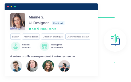 Quickly find your freelance experts